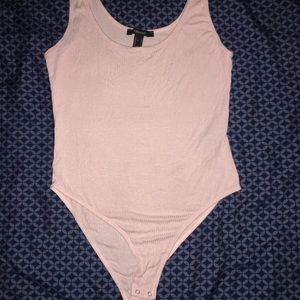 Light pink body suit